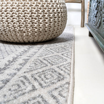 Athens Modern Geometric Boho Rug Area Rug
